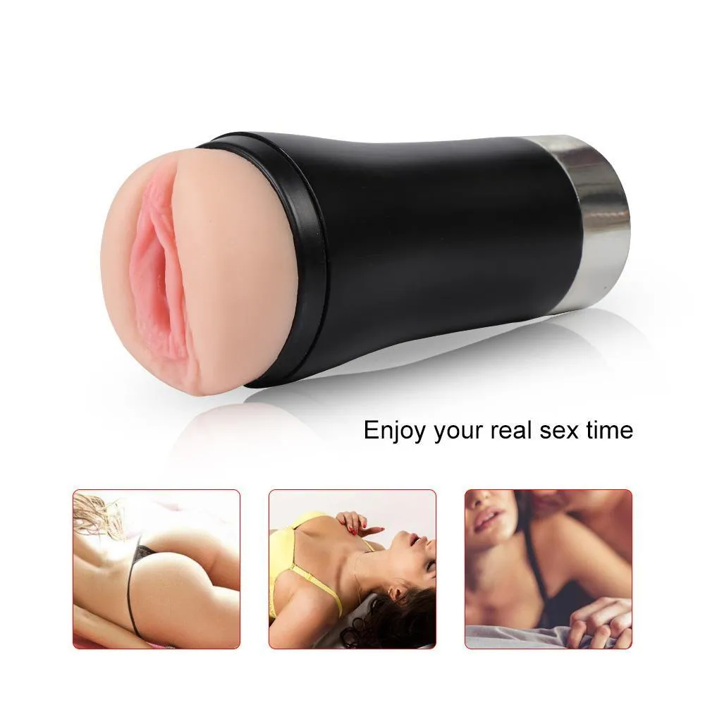10 Vibration Modes Male Masturbators Cup Realistic Pocket Pussy