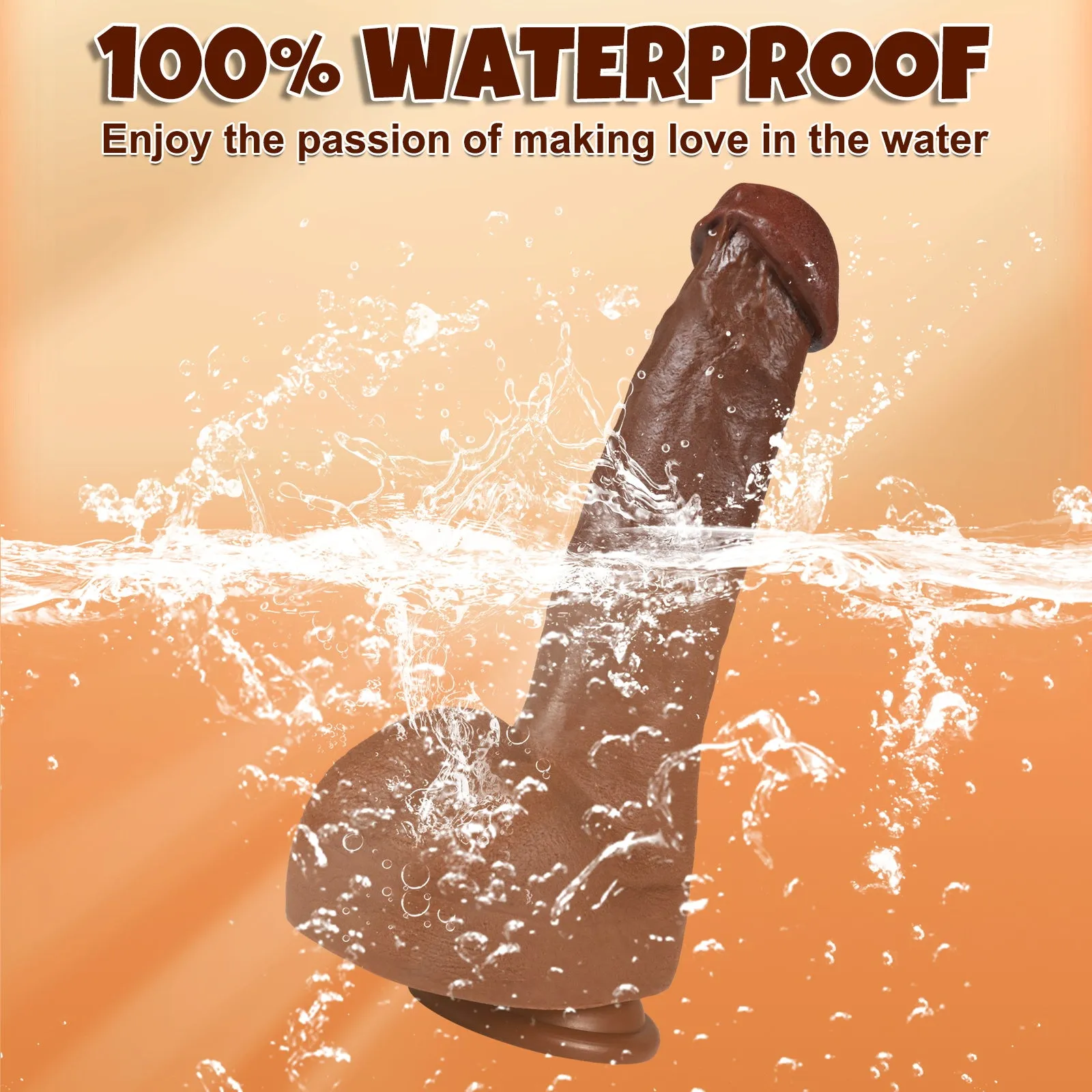 11-Inch Realistic TPE Dildo for Deep Pleasure