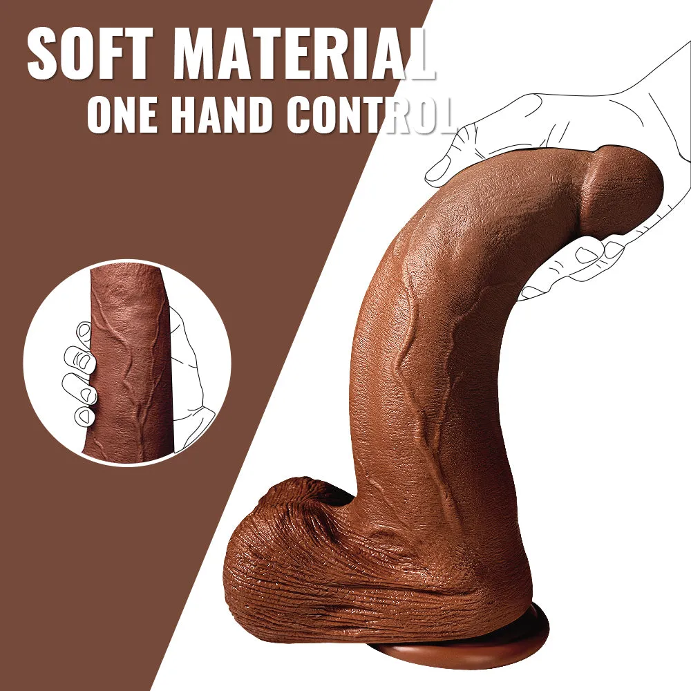 13-Inch Length 3-Inch Diameter Extra-Thick Big Dildo