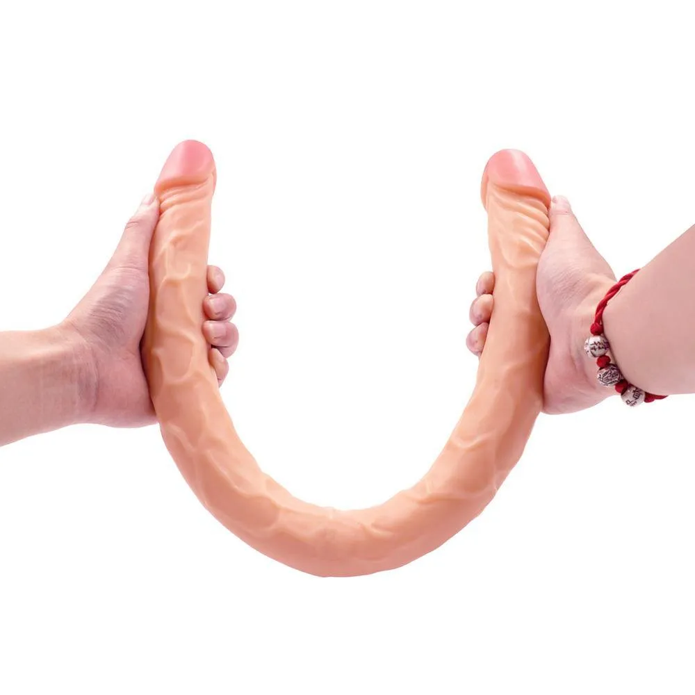 21.56 Inch Super Long Double Ended Dildo Vaginal Anal Play Double Head Dildo for Women Lesbian Couples