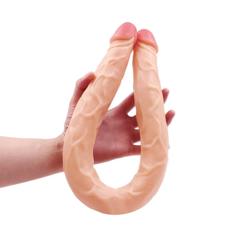 21.56 Inch Super Long Double Ended Dildo Vaginal Anal Play Double Head Dildo for Women Lesbian Couples