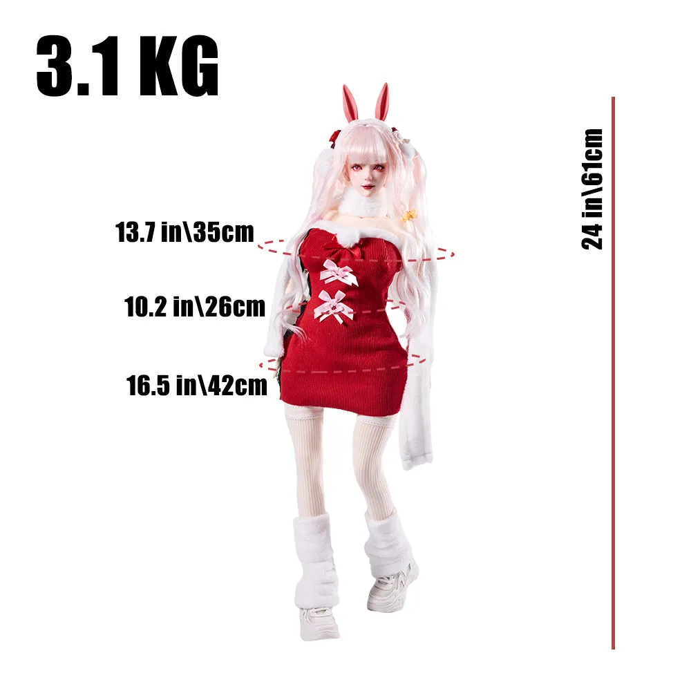 3.0 Color Bunny: Anime Figure Cute Girl Hot Silicone Men Toy