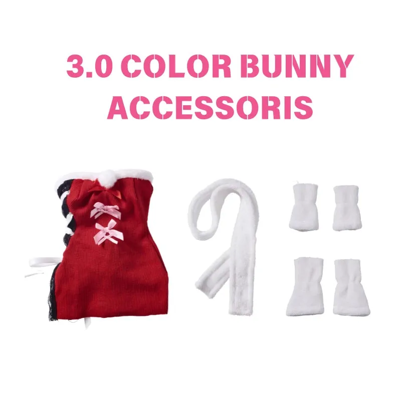 3.0 Color Bunny: Anime Figure Cute Girl Hot Silicone Men Toy