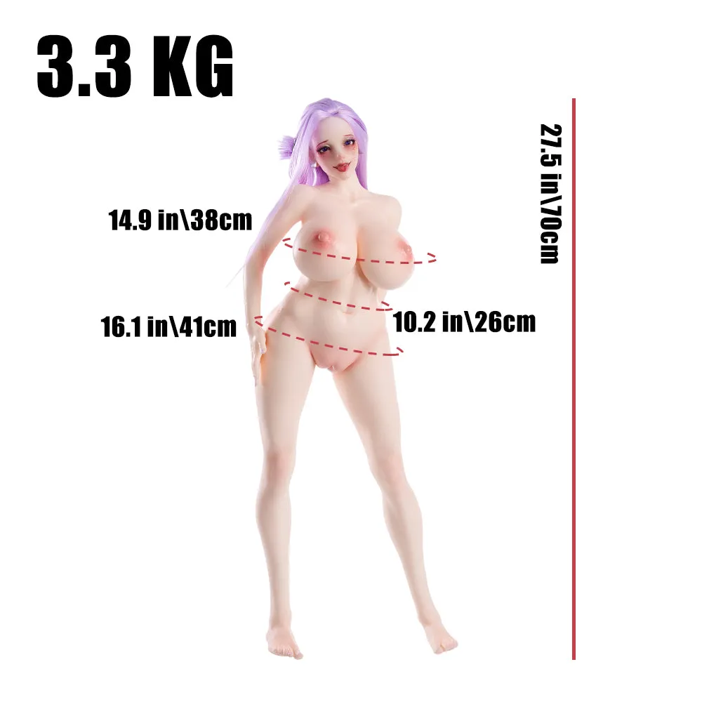 3.0 Ivy: 18  Hentai Figure Anime Girl 24In Silicone Toys
