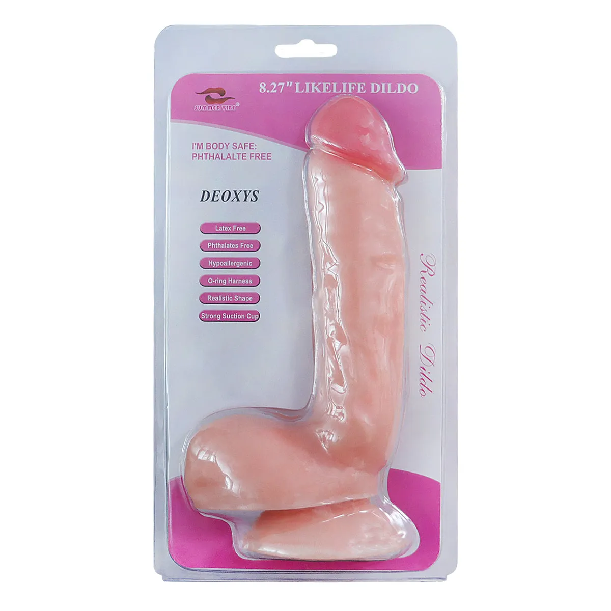 8.27 Inches Super Realistic Dildo Penis Cock Thick Dildo Sex Toys with Suction Cup Huge Anal Dildos for Women Gay Anal Play In Pakistan