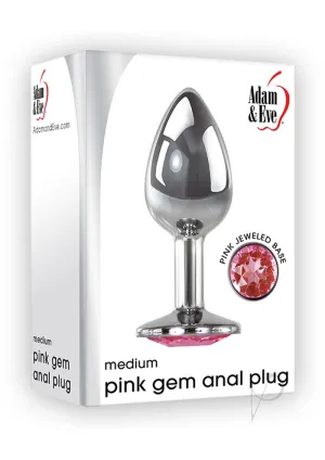 Aande Pink Gem Anal Plug Medium