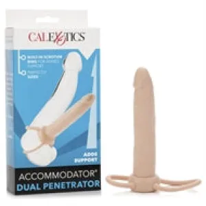 Accomodator Dual Double Penetration Anal Plug 5.25 by Cal Exotics