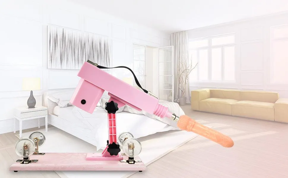 Adjustable Speed Automatic Pink Sex Love Machine