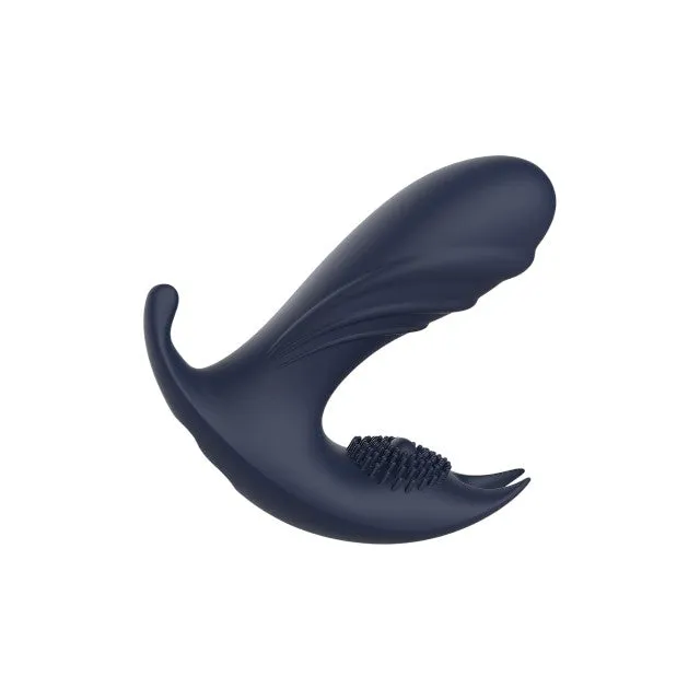 Aparat de masaj DREAMTOYS Startroopers Atomic. pentru stimulare anală. punctul P și perineu. 10 funcții de vibrație. albastru