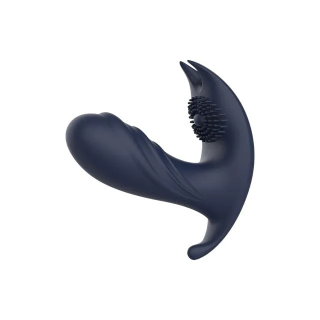 Aparat de masaj DREAMTOYS Startroopers Atomic. pentru stimulare anală. punctul P și perineu. 10 funcții de vibrație. albastru