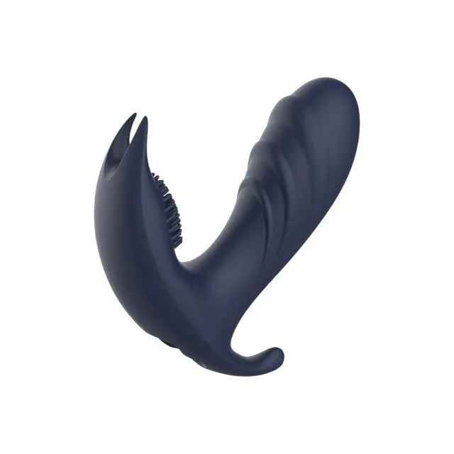 Aparat de masaj DREAMTOYS Startroopers Atomic. pentru stimulare anală. punctul P și perineu. 10 funcții de vibrație. albastru
