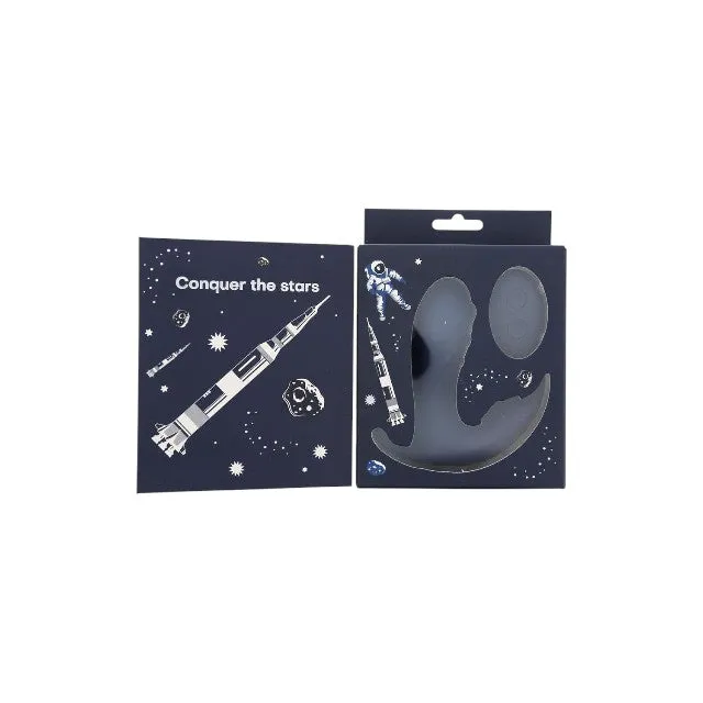 Aparat de masaj DREAMTOYS Startroopers Atomic. pentru stimulare anală. punctul P și perineu. 10 funcții de vibrație. albastru