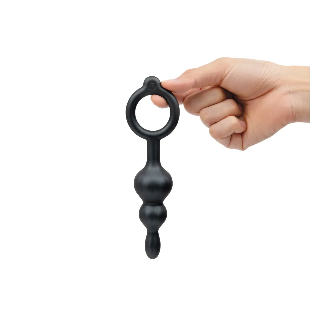 b-Vibe Beaded Butties 3 Piece Anal Plug Set