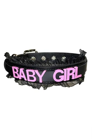Babygirl Ruffle BDSM Collar