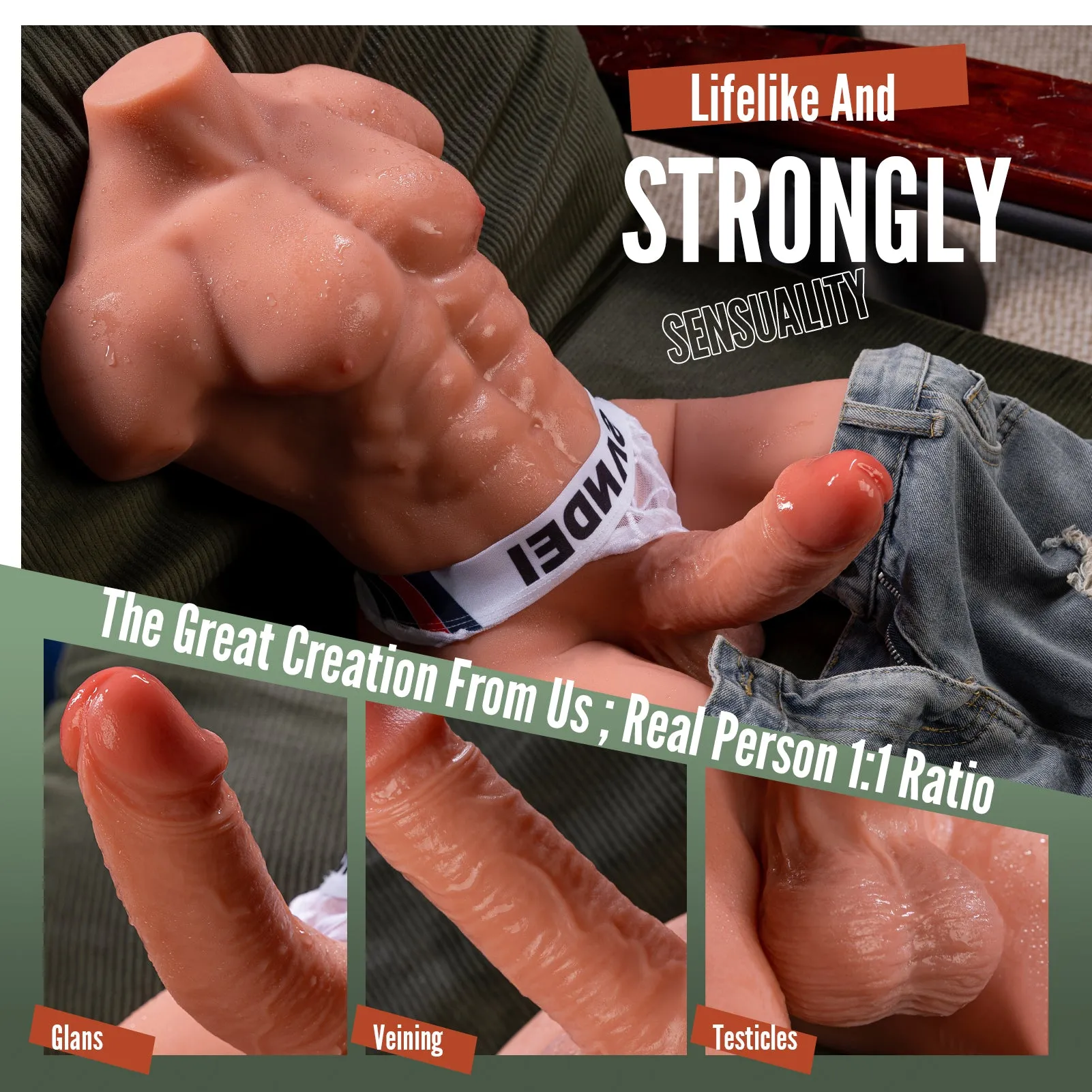Ben: 19.06lb Best Male Sex Doll for Women