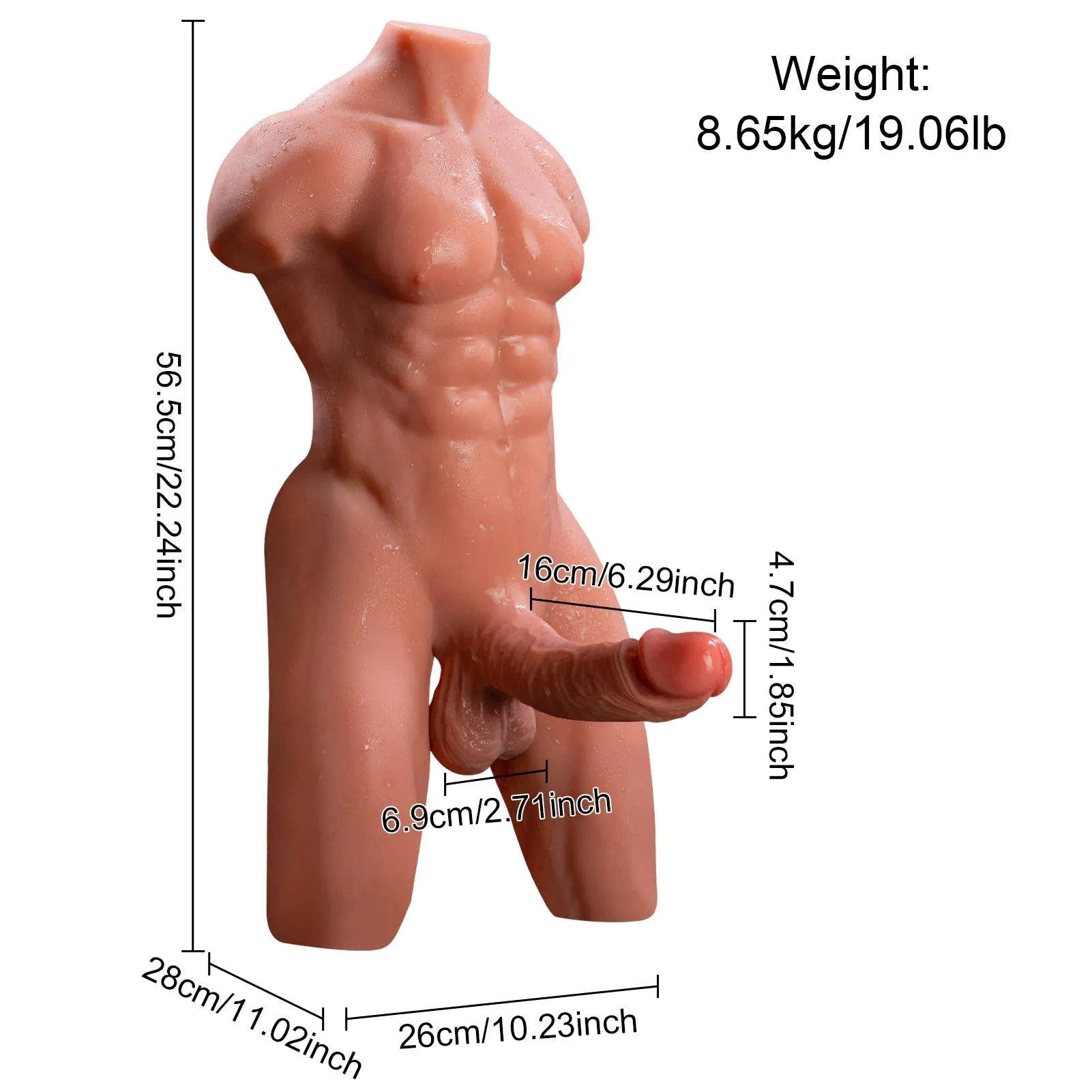 Ben: 19.06lb Best Male Sex Doll for Women