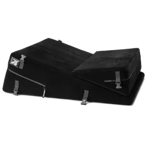 Bondage Wedge Ramp Sex Pillow Combo in Black