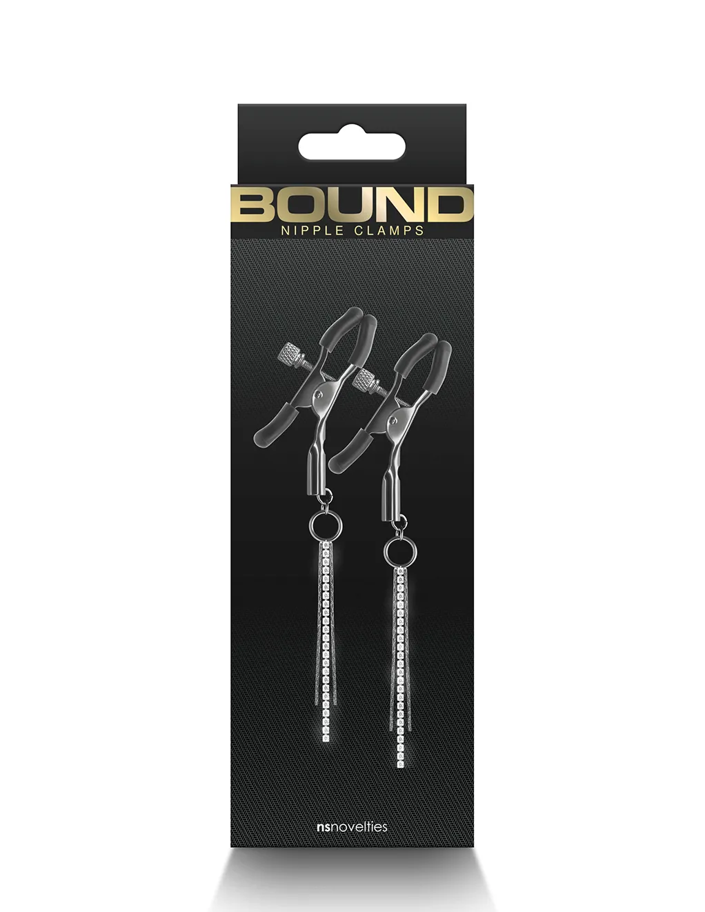 Bound Adjustable Metal 3 Tassle Clamps D3