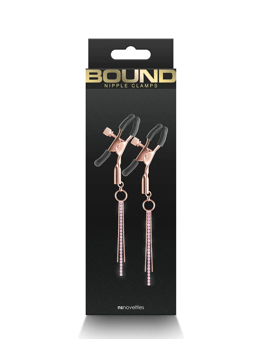 Bound Adjustable Metal 3 Tassle Clamps D3