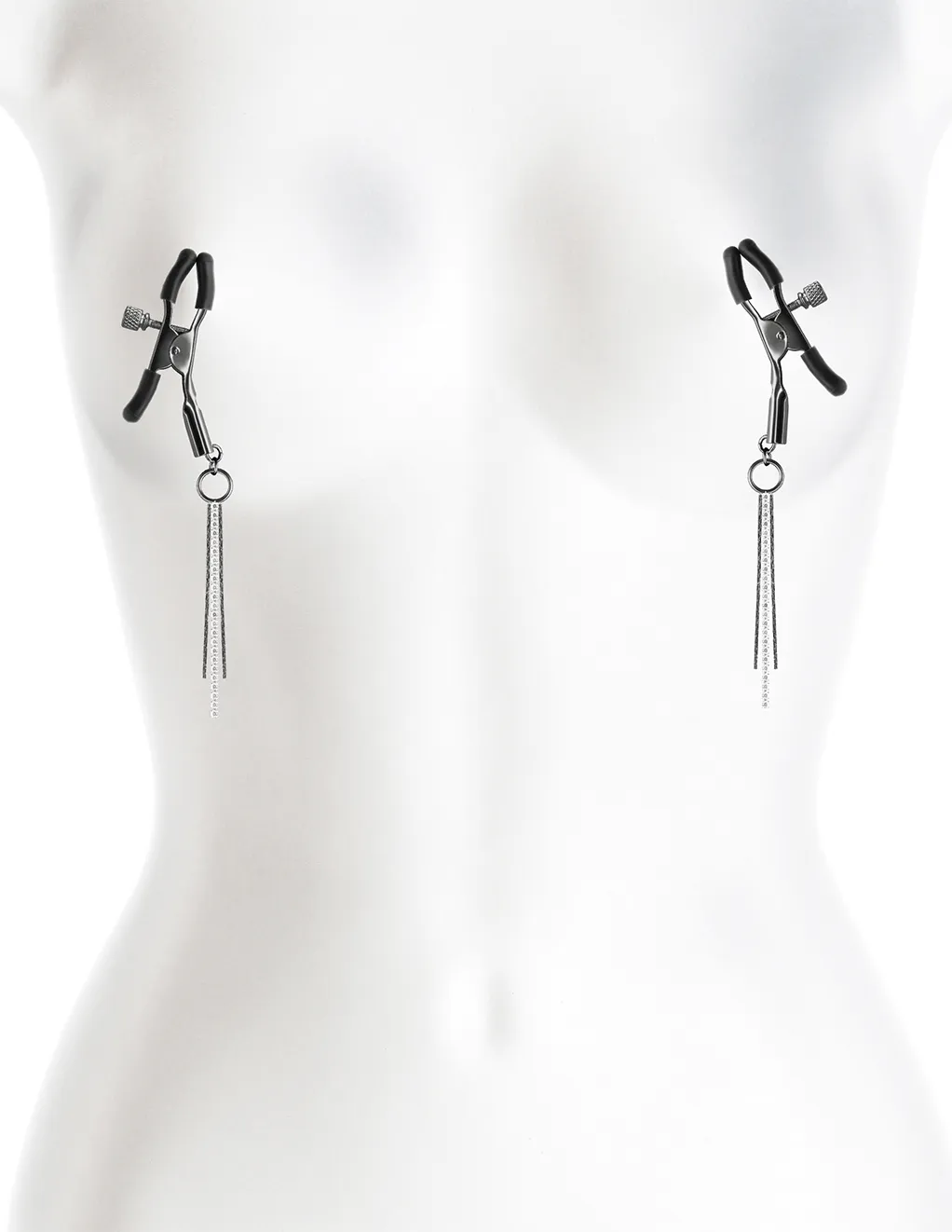Bound Adjustable Metal 3 Tassle Clamps D3