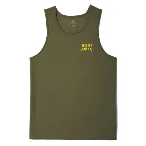 Brixton Woodburn Tank Top - Ivy Green/Ray Flower