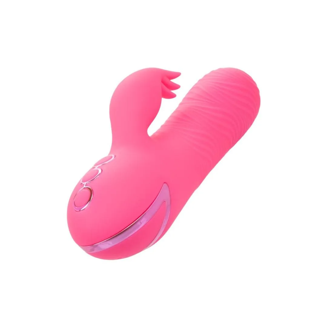 California Dreaming Sacramento Sweetie Mini Rabbit with Rotating Beads - Pink