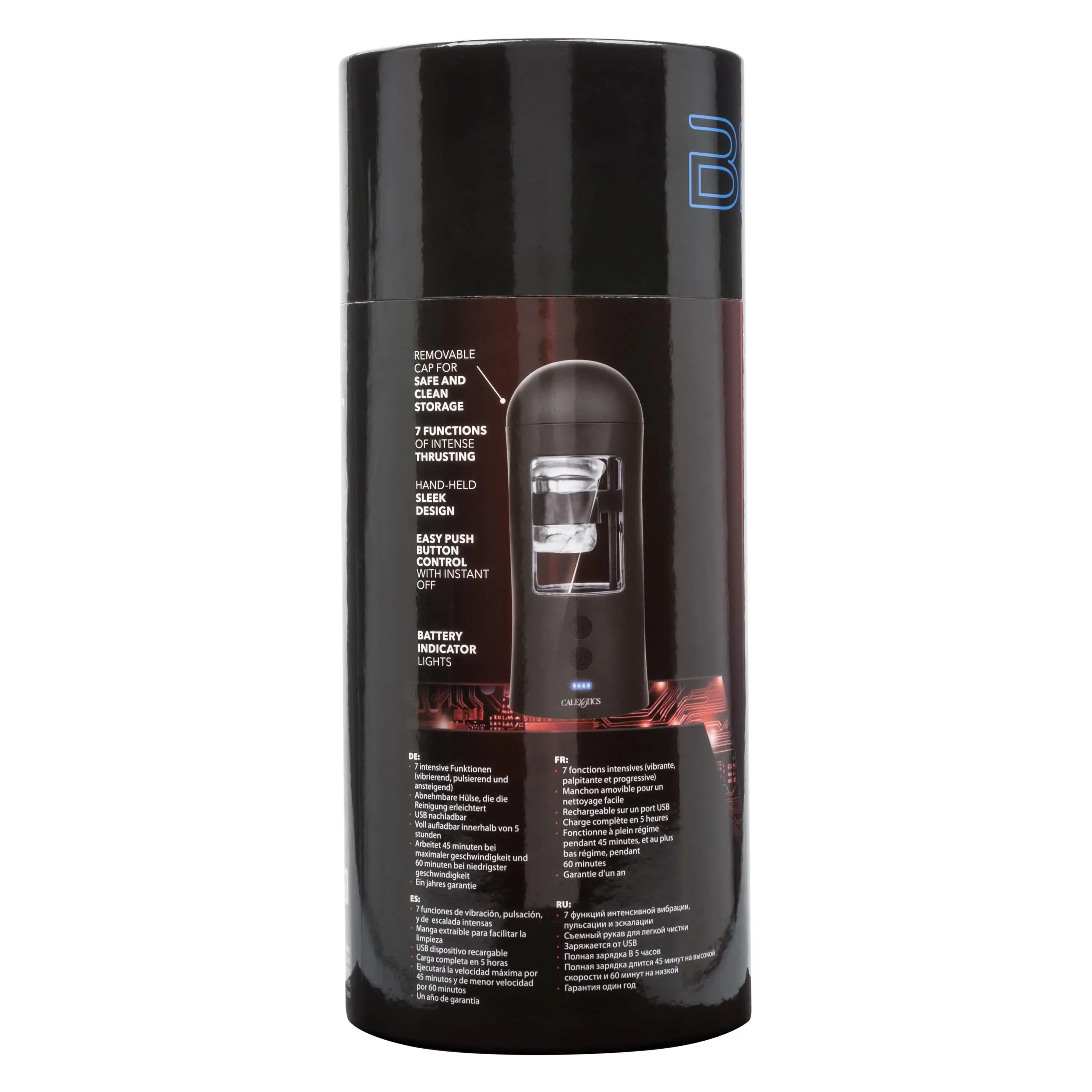 California Exotics - Bionic Power Stroking Masturbator (Black)