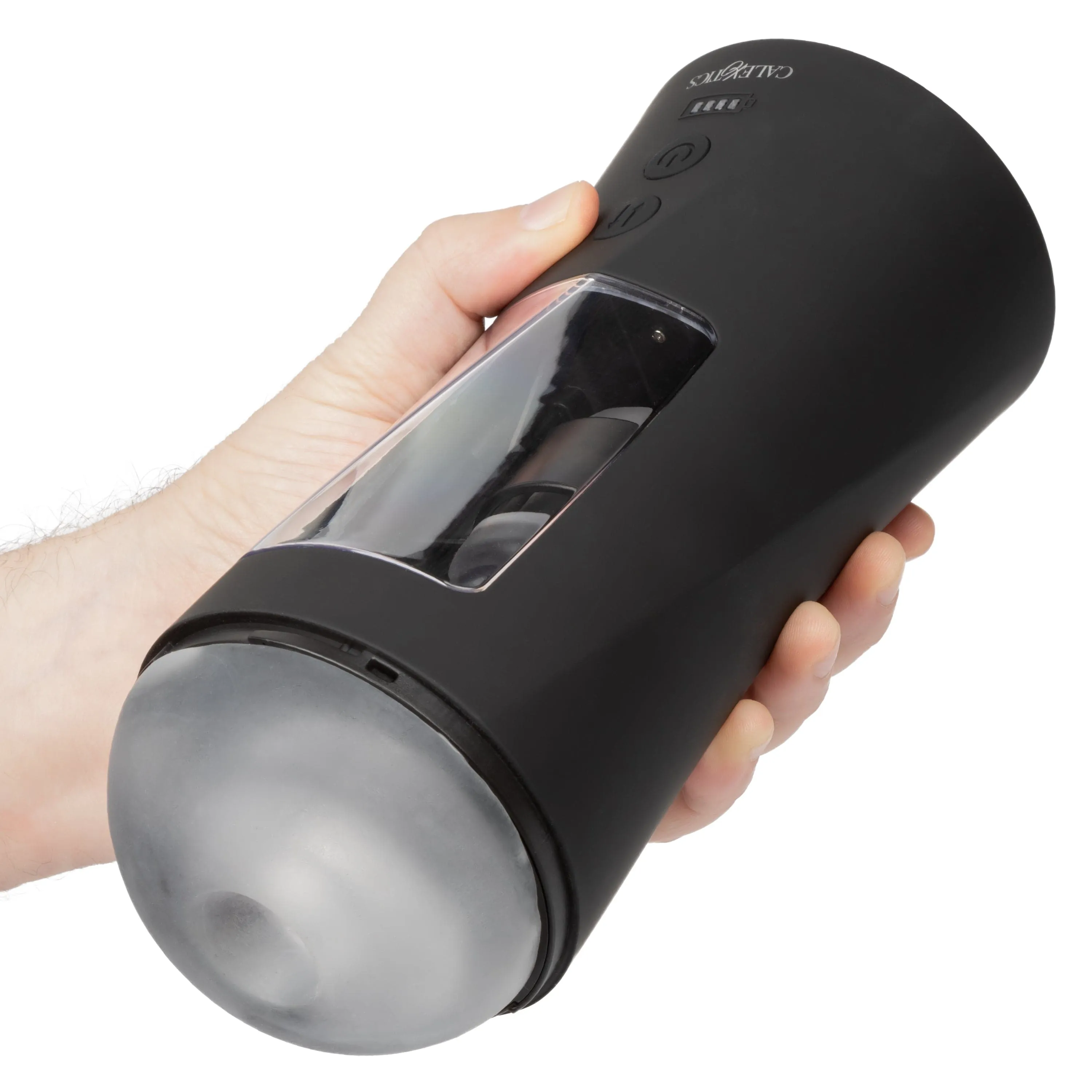 California Exotics - Bionic Power Stroking Masturbator (Black)