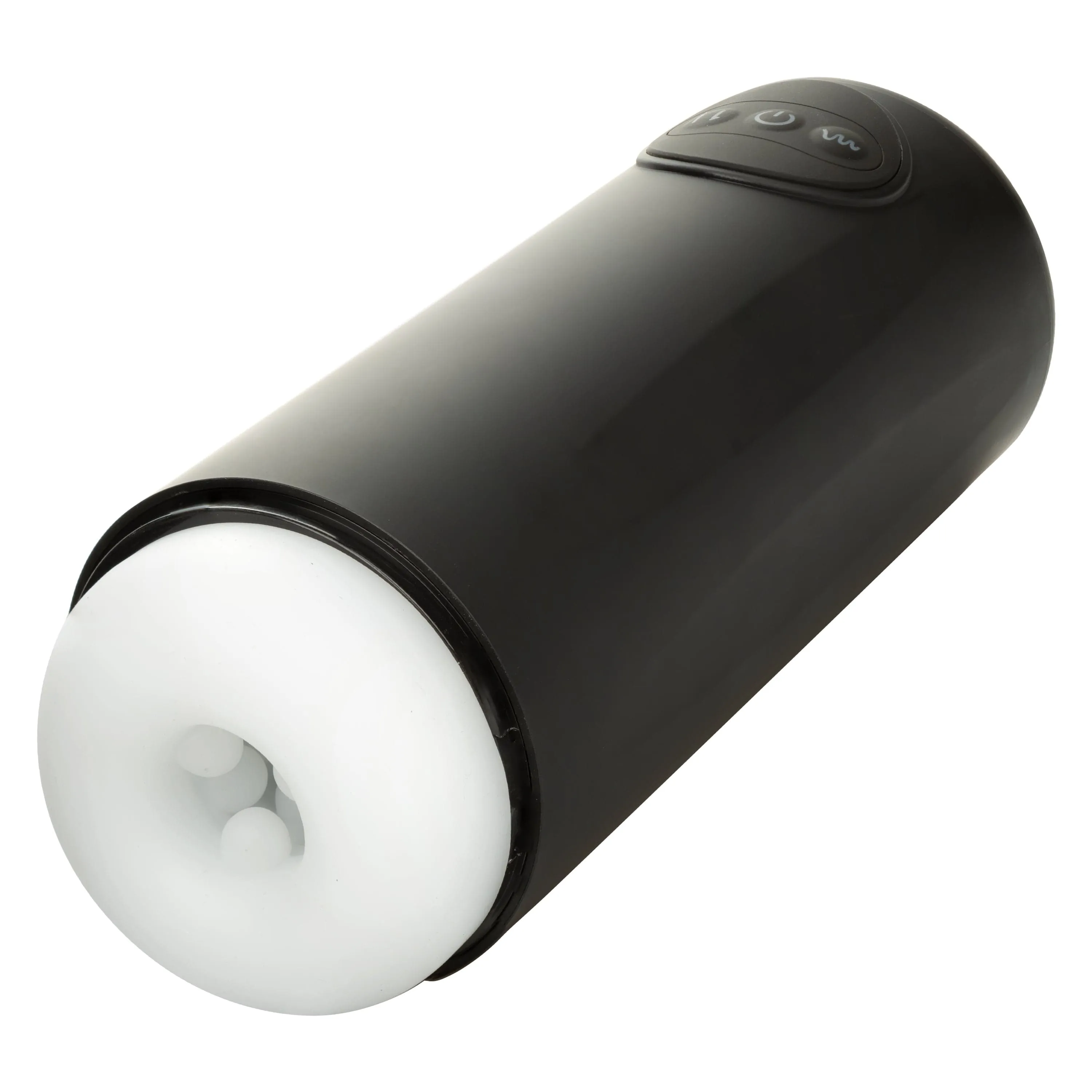 California Exotics - Optimum Power Vibrating and Thrusting Stroker Masturbator (Black)