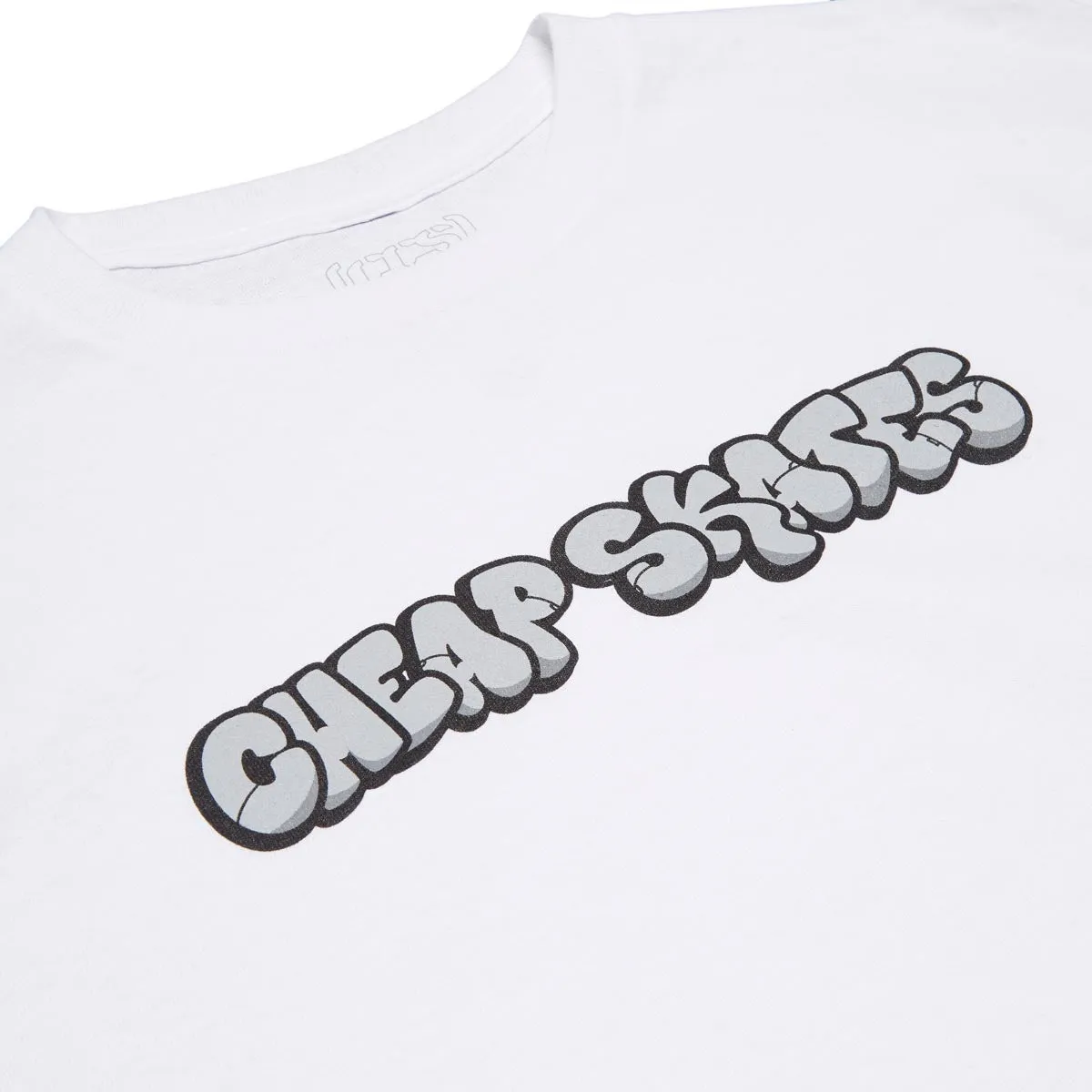 CCS Cheap Skates Tag T-Shirt - White/Grey/Black