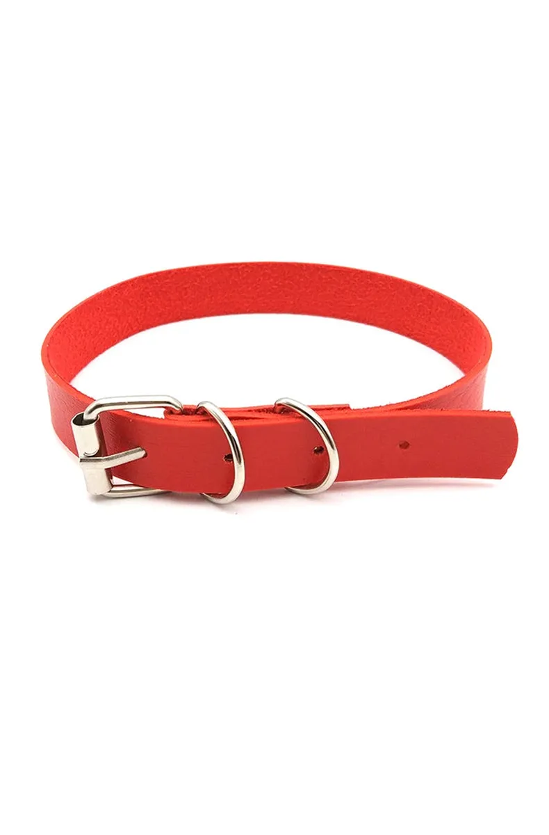 Custom Black Letter Collar