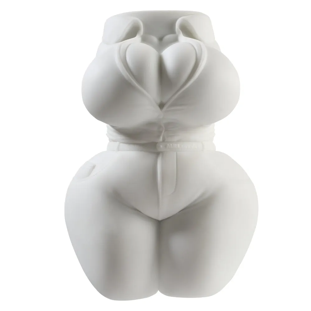 Denim Diva: Mini Sex Doll Torso Male Masturbator