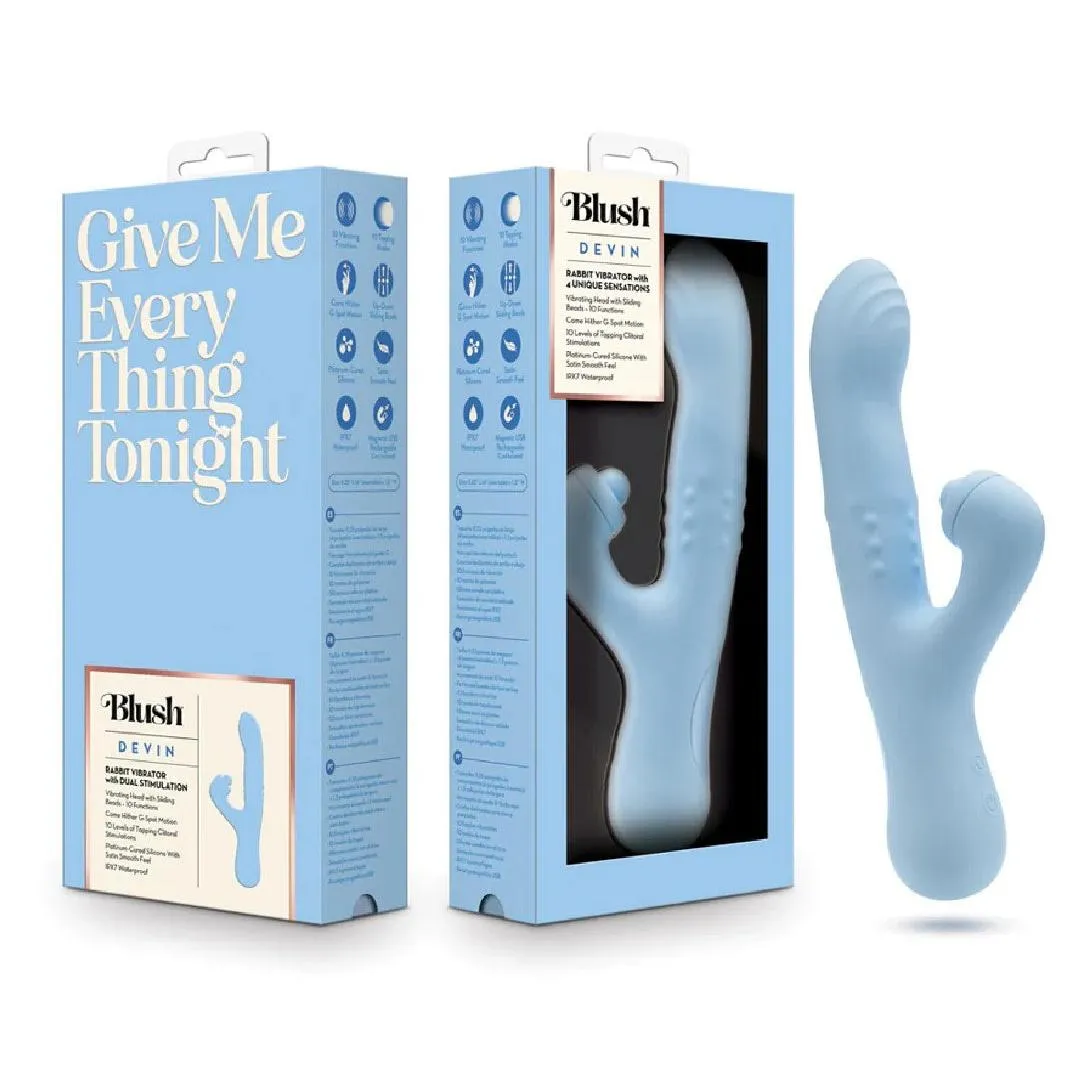 Devin Clit Thumping G-Spot Rabbit with Shaft Rotation