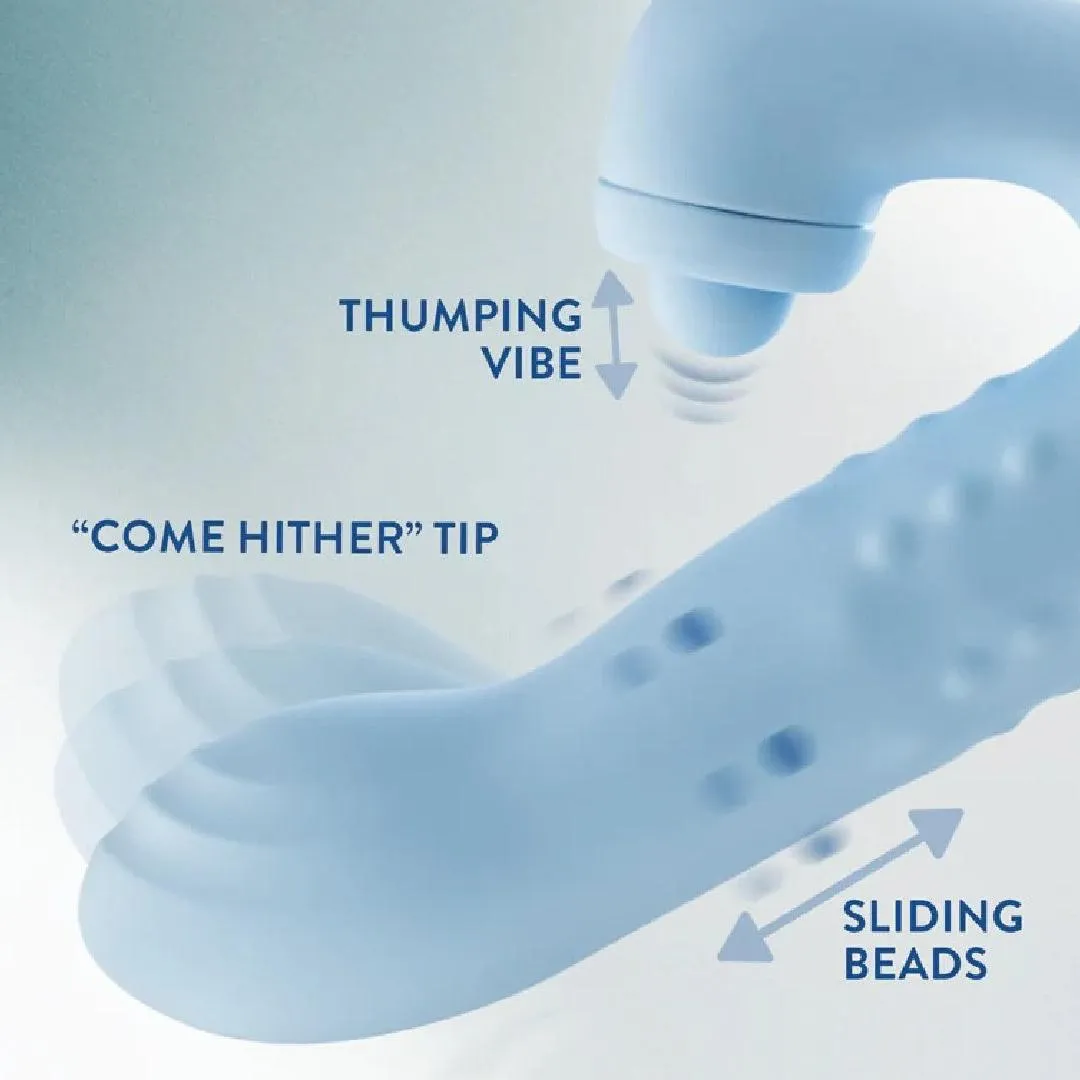 Devin Clit Thumping G-Spot Rabbit with Shaft Rotation