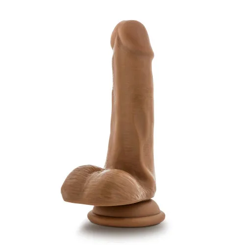 DR SKIN Plus Posable dildo Mocha 16.5 x 3 cm