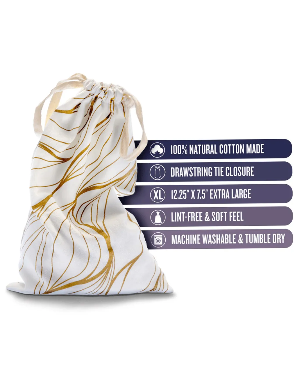 Embrace Cotton Toy Bag