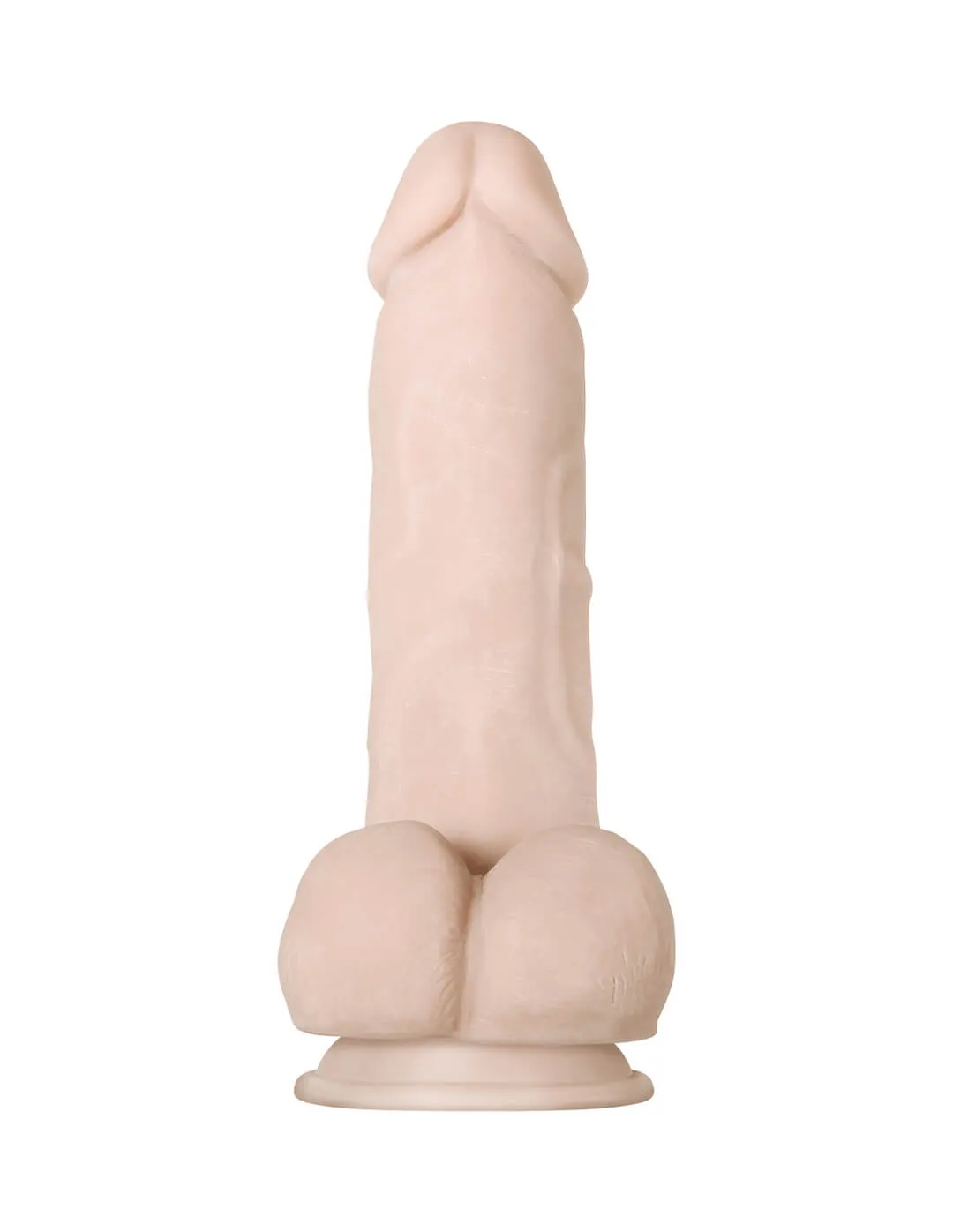 Evolved 8.5in Real Supple Poseable Girthy Silicone Dildo