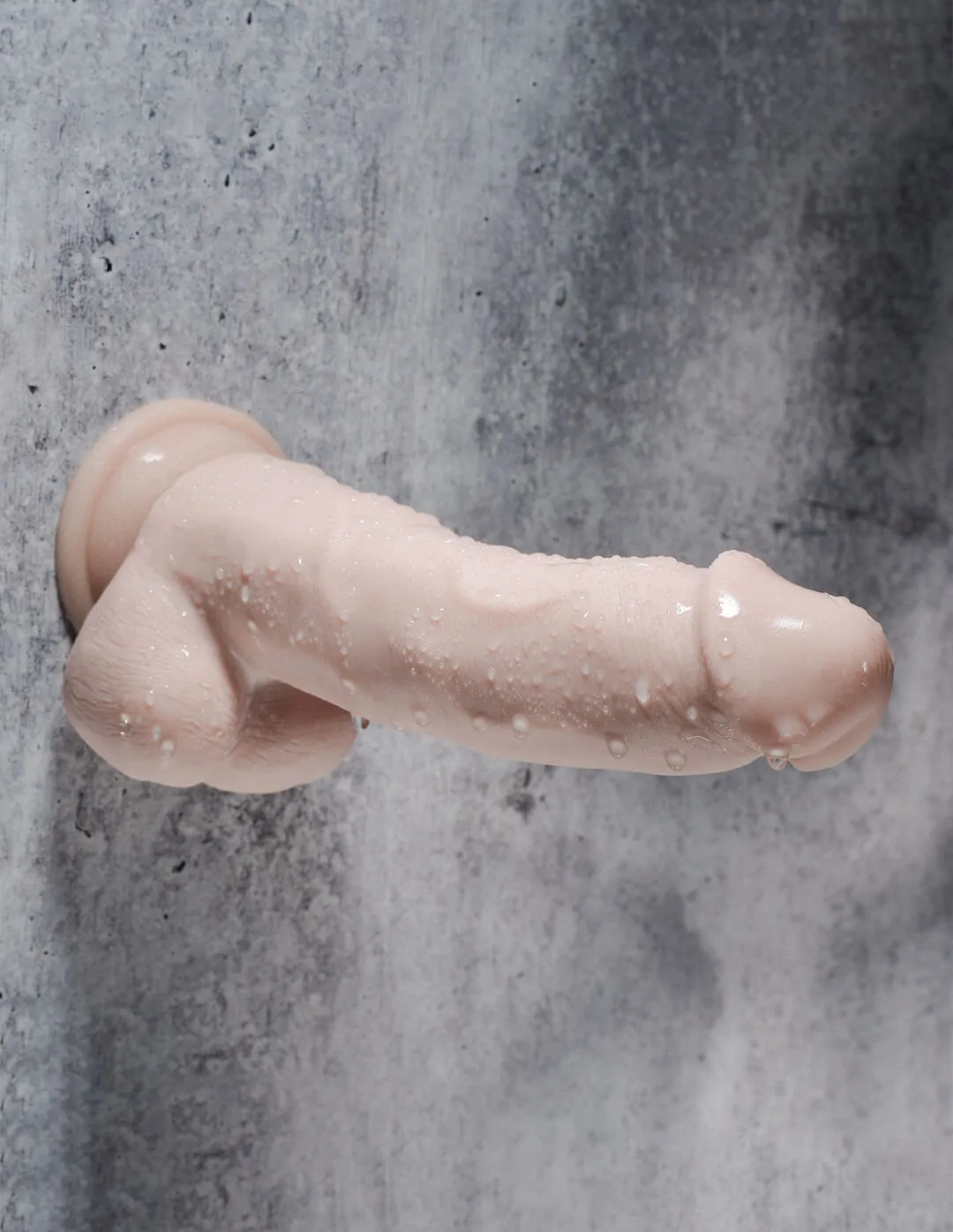 Evolved 8.5in Real Supple Poseable Girthy Silicone Dildo
