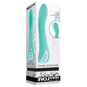 Evolved - Come With Me Silicone Rechargeable Vibrator 8 (Green)