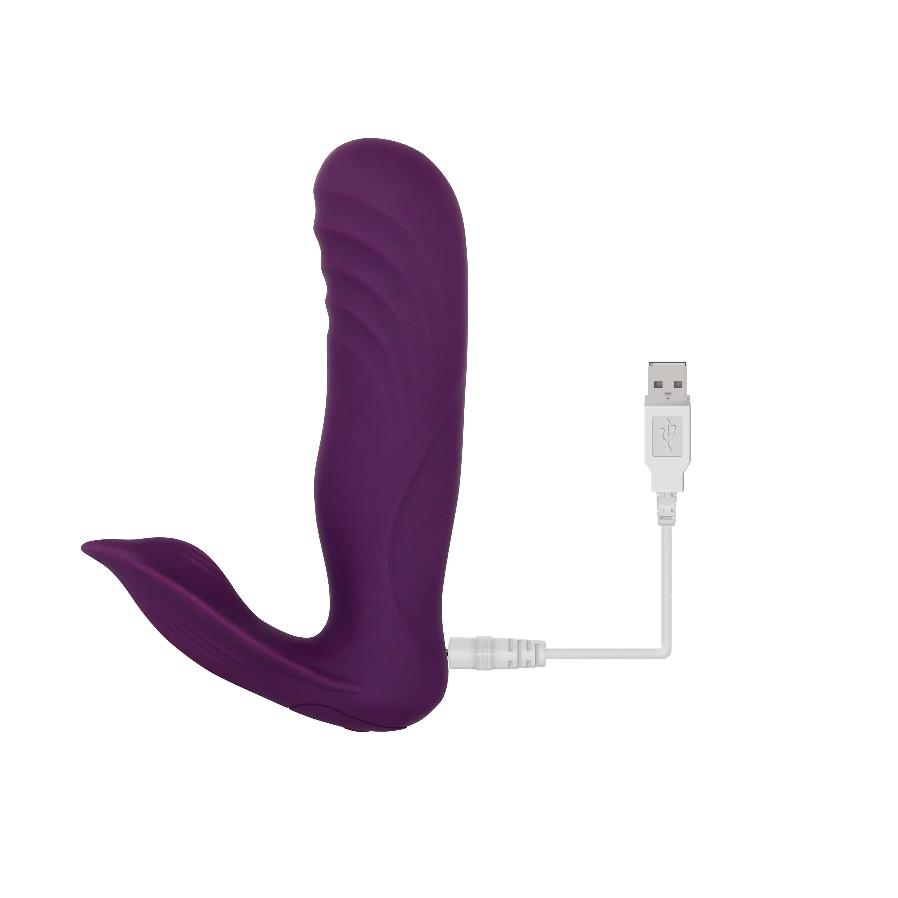 Evolved - Gender X Velvet Hammer Remote Thrusting Thumping Strapless Strap On (Purple)
