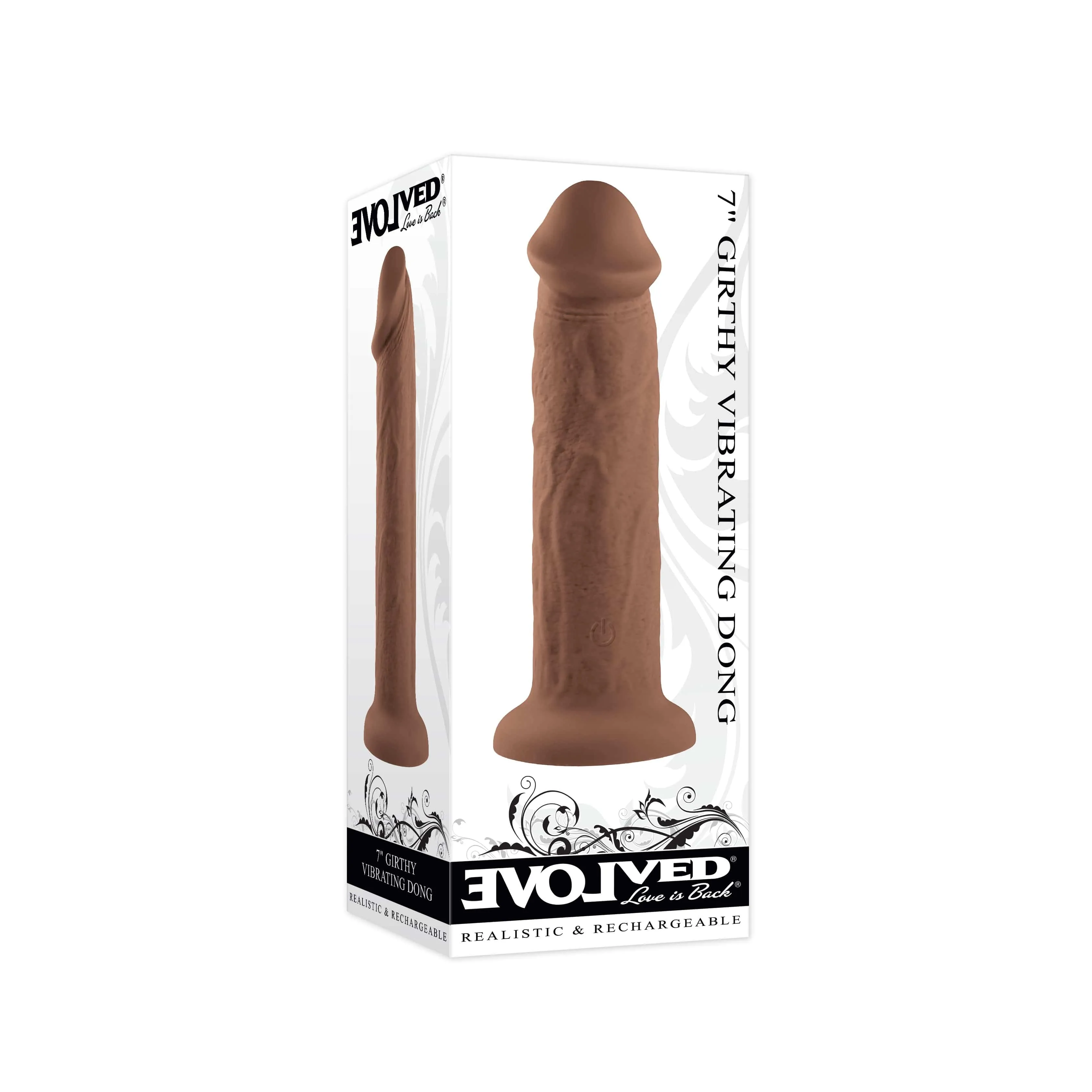 Evolved - Girthy Vibrating Realistic Dong 7