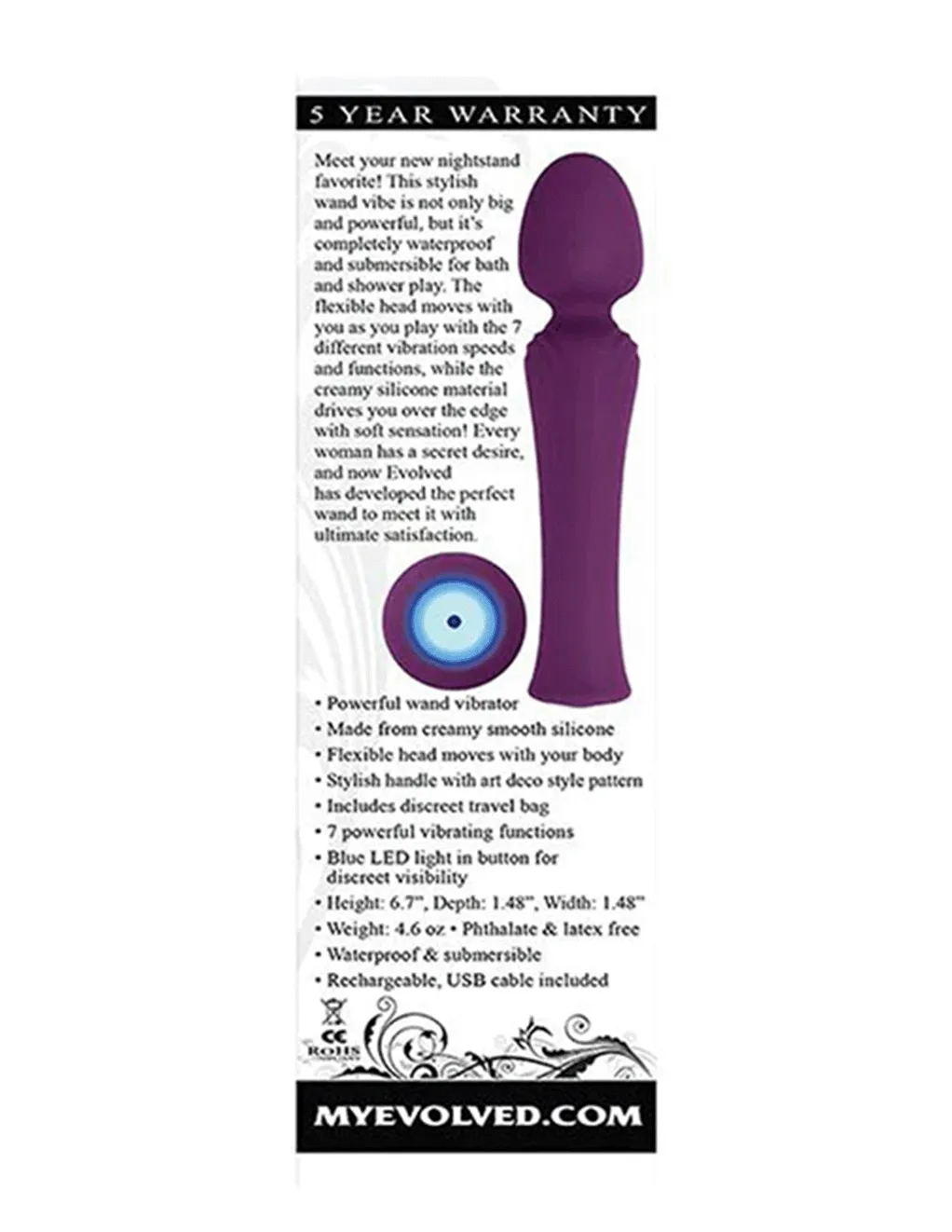 Evolved My Secret Wand Vibrator