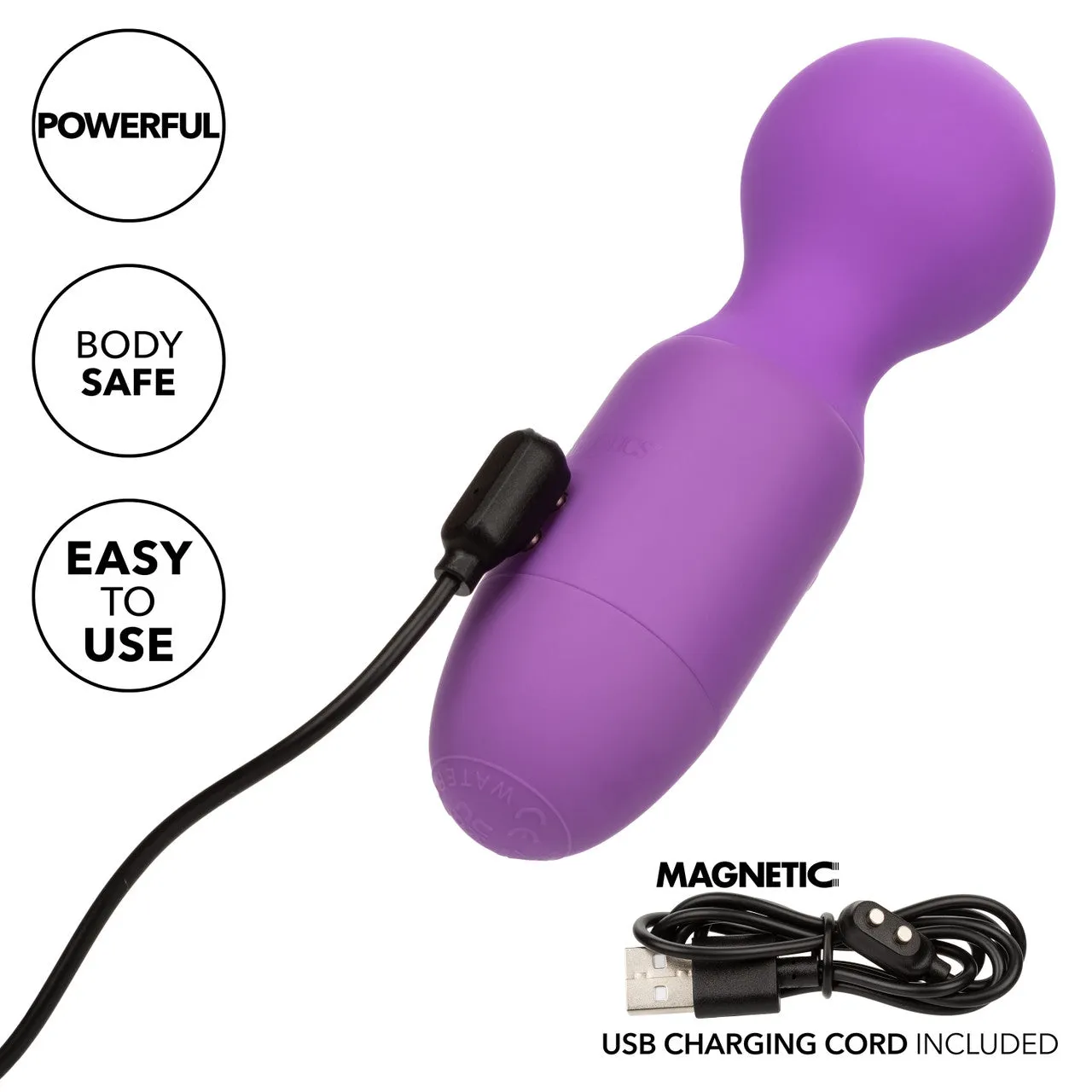 First Time Rechargeable Purple Massager