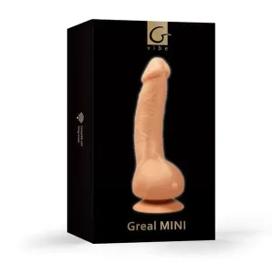 FT London - G Vibe Greal Mini Vibrating Realistic Dildo 7 (Flesh)