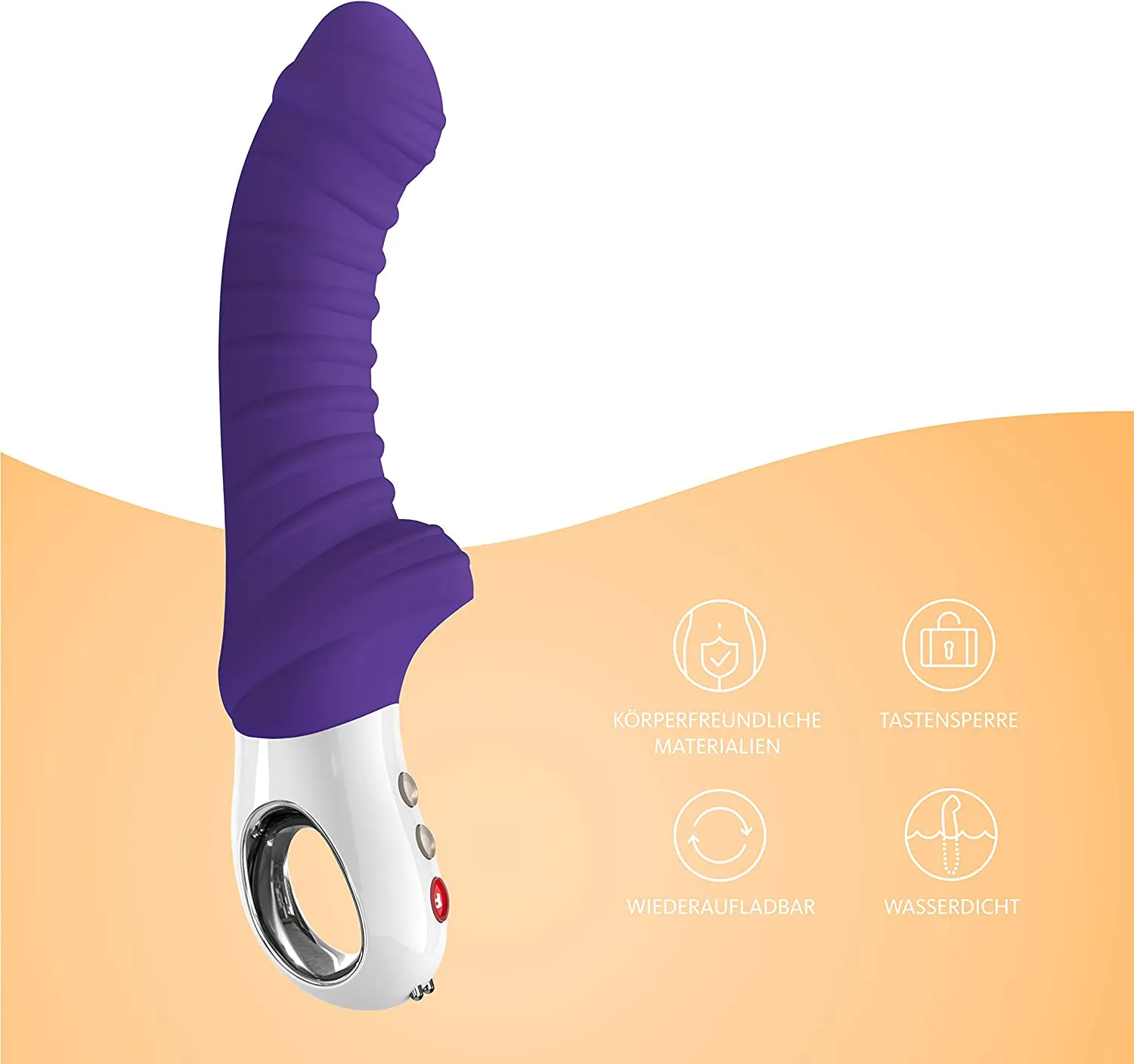 Fun Factory Tiger G5 G Spot Rabbit Vibrator Rechargeable USB Violet
