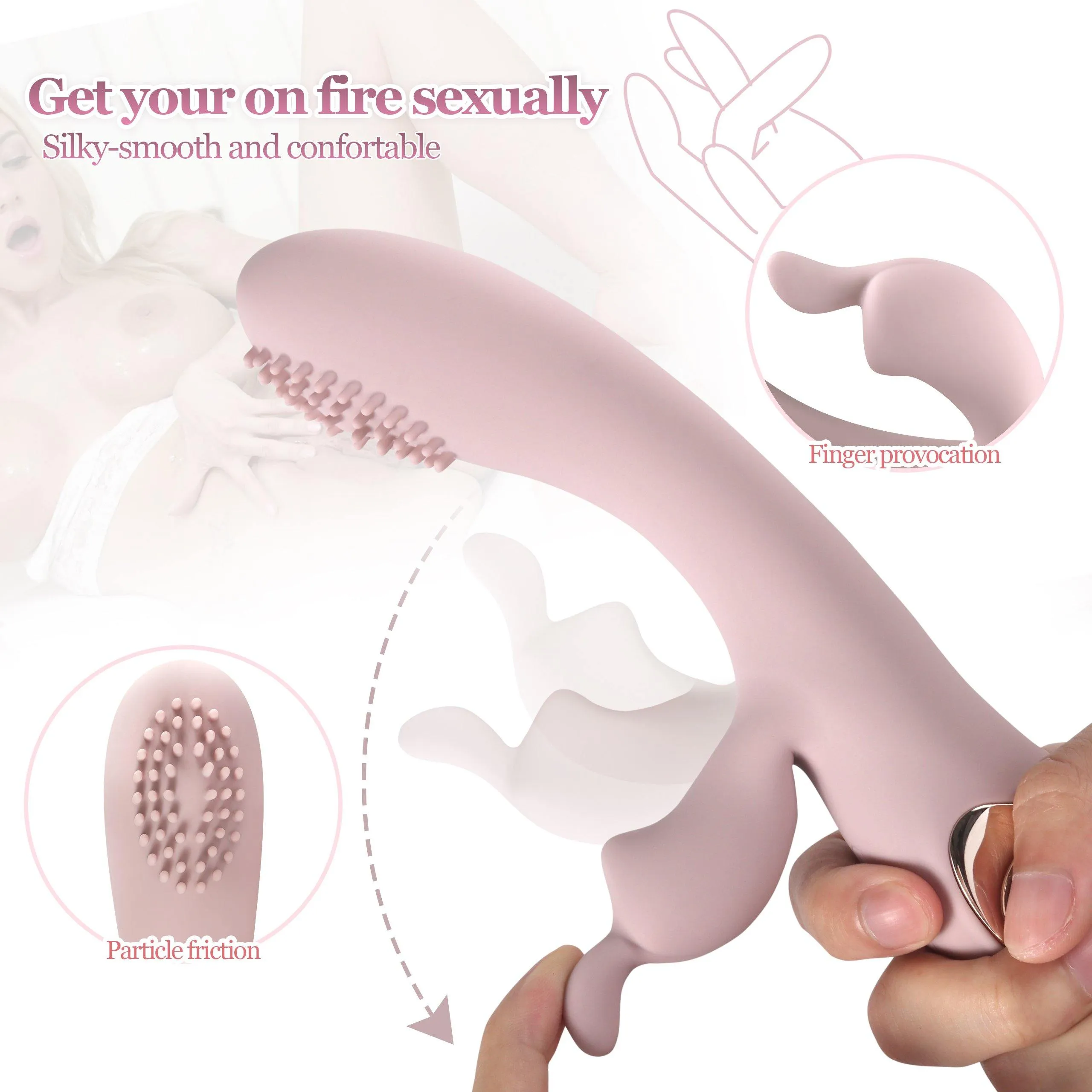 G Spot Rabbit Vibrator 10 Frequencies Clitoris Stimulation