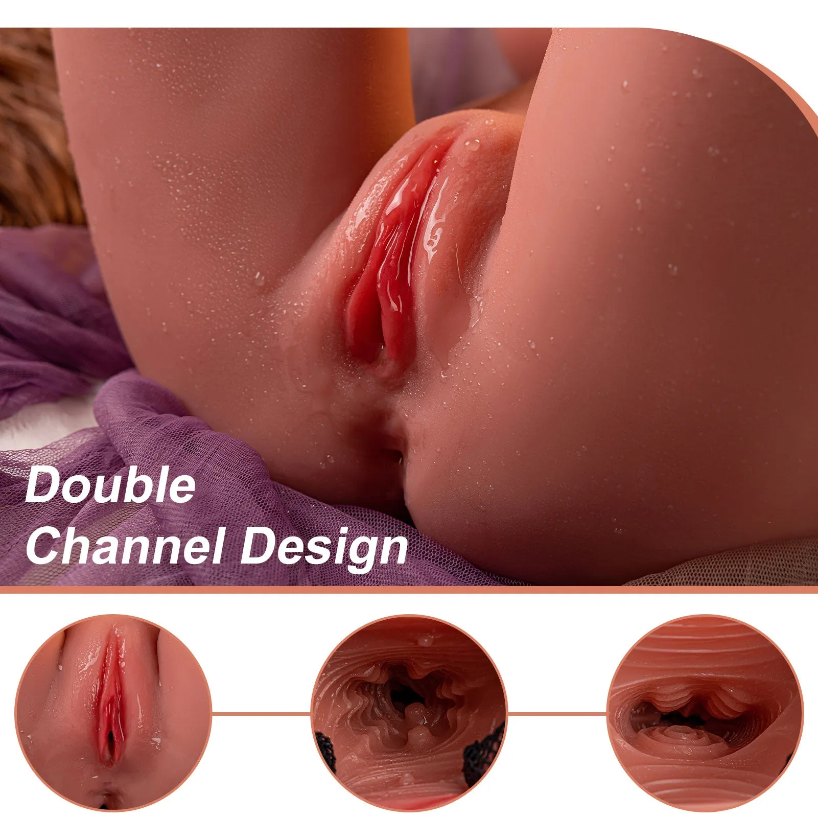 Gardenia: 25.35lb Sex Doll Torso for Men with Big Boobs