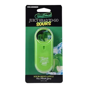 Goodhead™ Juicy Head to Go Sour Green Apple Oral Sex Spray by Doc Johnson