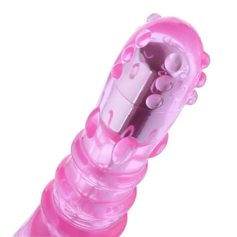 Granular Vibration Anal Dildo for Sex Machines