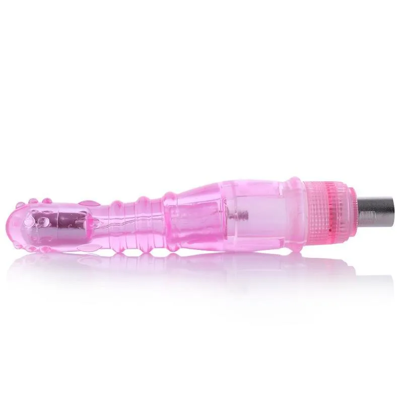 Granular Vibration Anal Dildo for Sex Machines